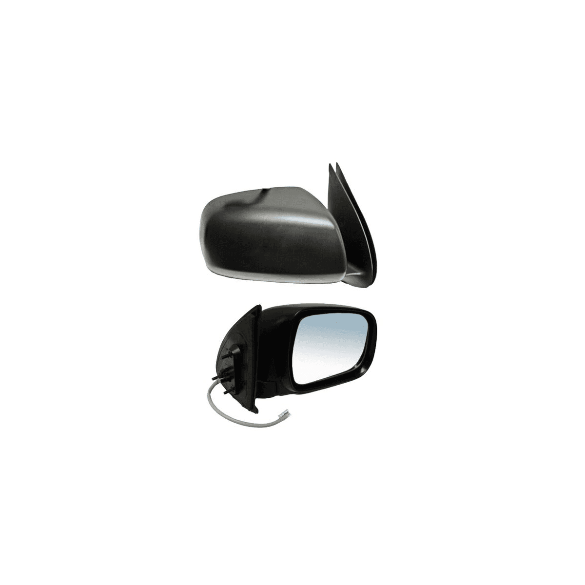 Espejo Toyota Hilux 2005-2011 Electrico Negro Liso Derecho