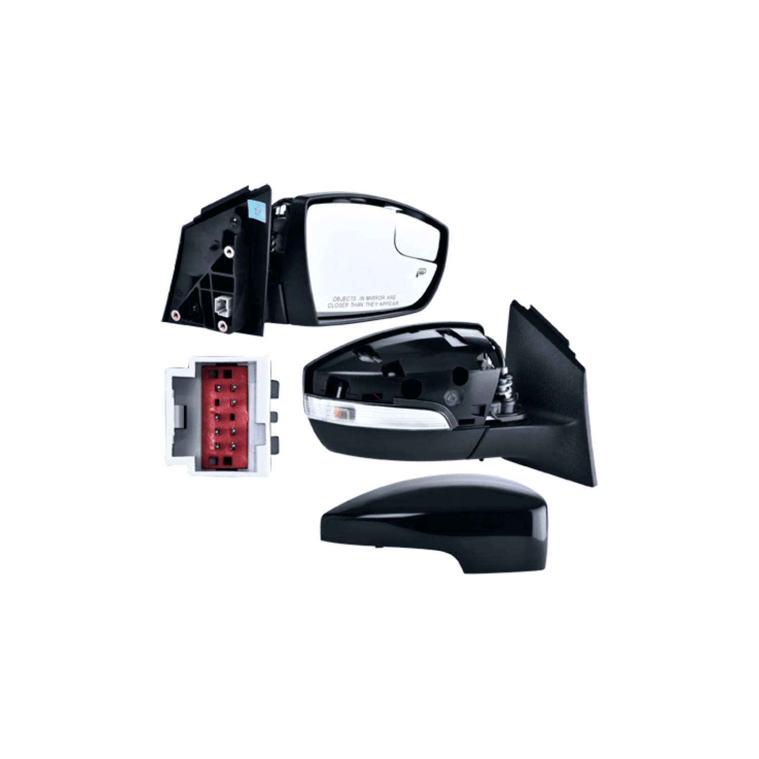 Espejo Derecho 8 Pines Ford Focus St 2.0 Sedan / Ford Focus Titanium 2.0 Sedan / Ford Focus Sel 2.0 Sedan / Ford Focus Se 2.0 Sedan / Ford Focus S 2.0 Sedan 2012-2014