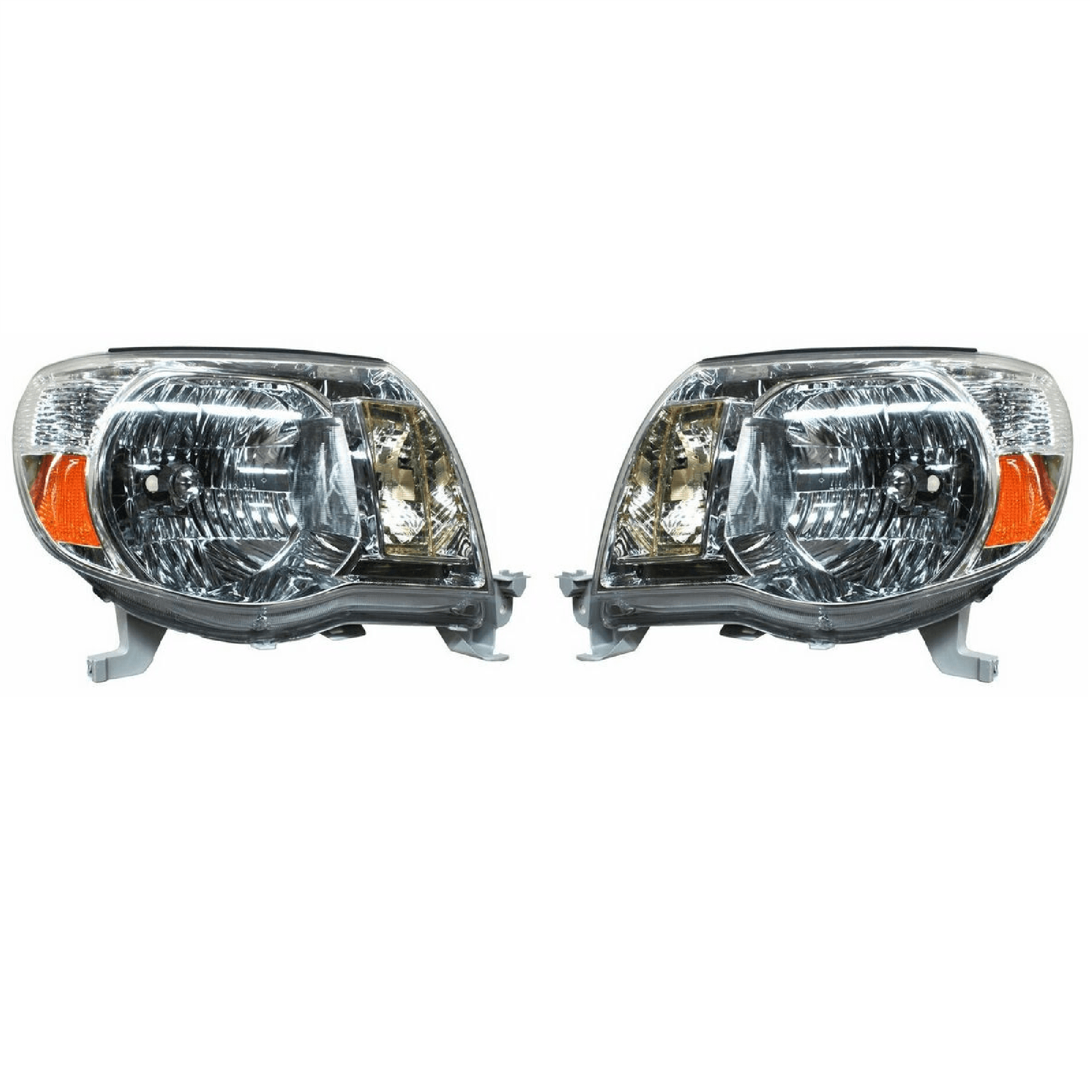 Par Faros Toyota Tacoma 2005-2008 Fondo Cromado