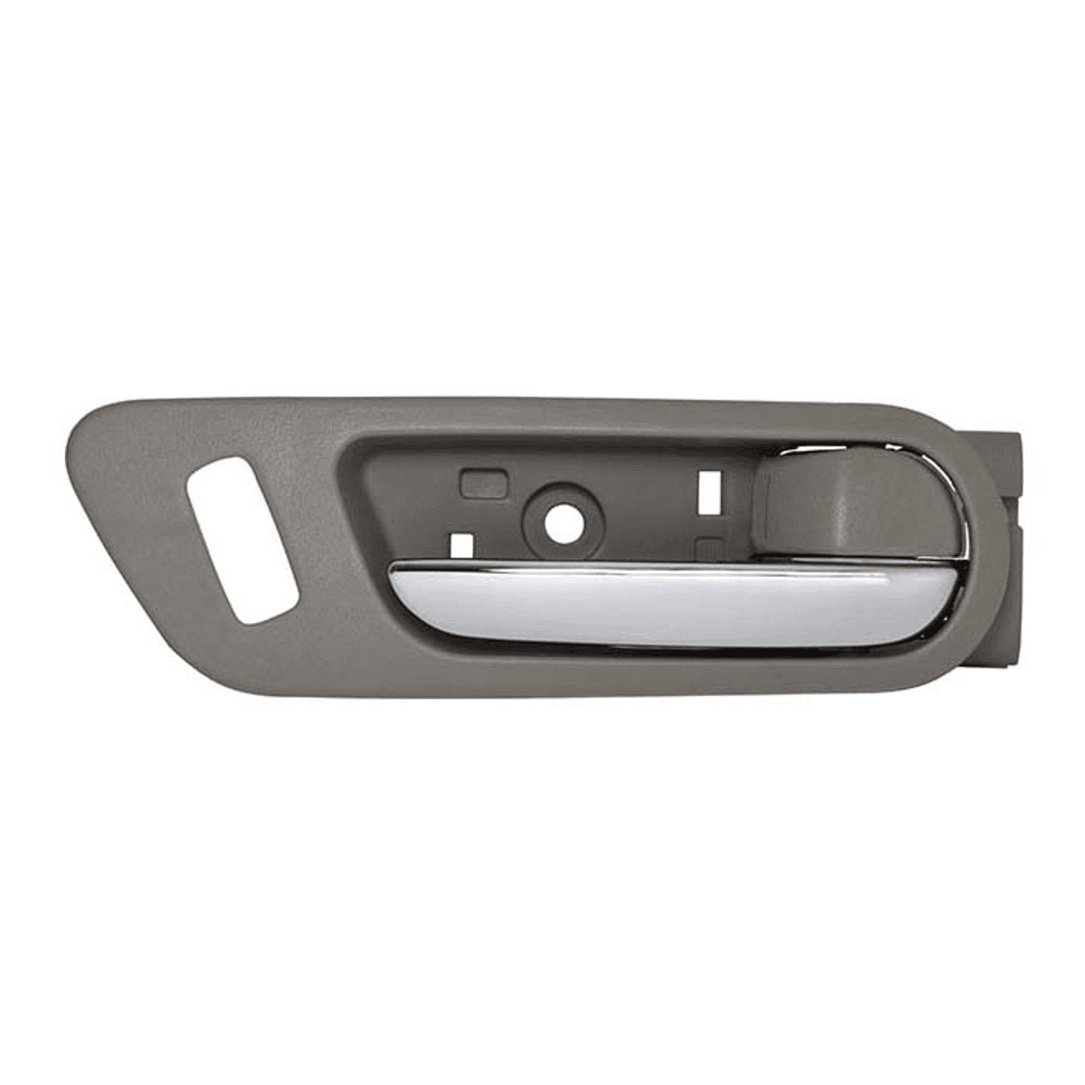 Manija Interior Mazda Cx-9 2007-2015 Con Hoyo Para Seguro Beige/Cromada Plastico Derecha Delantera Hushan