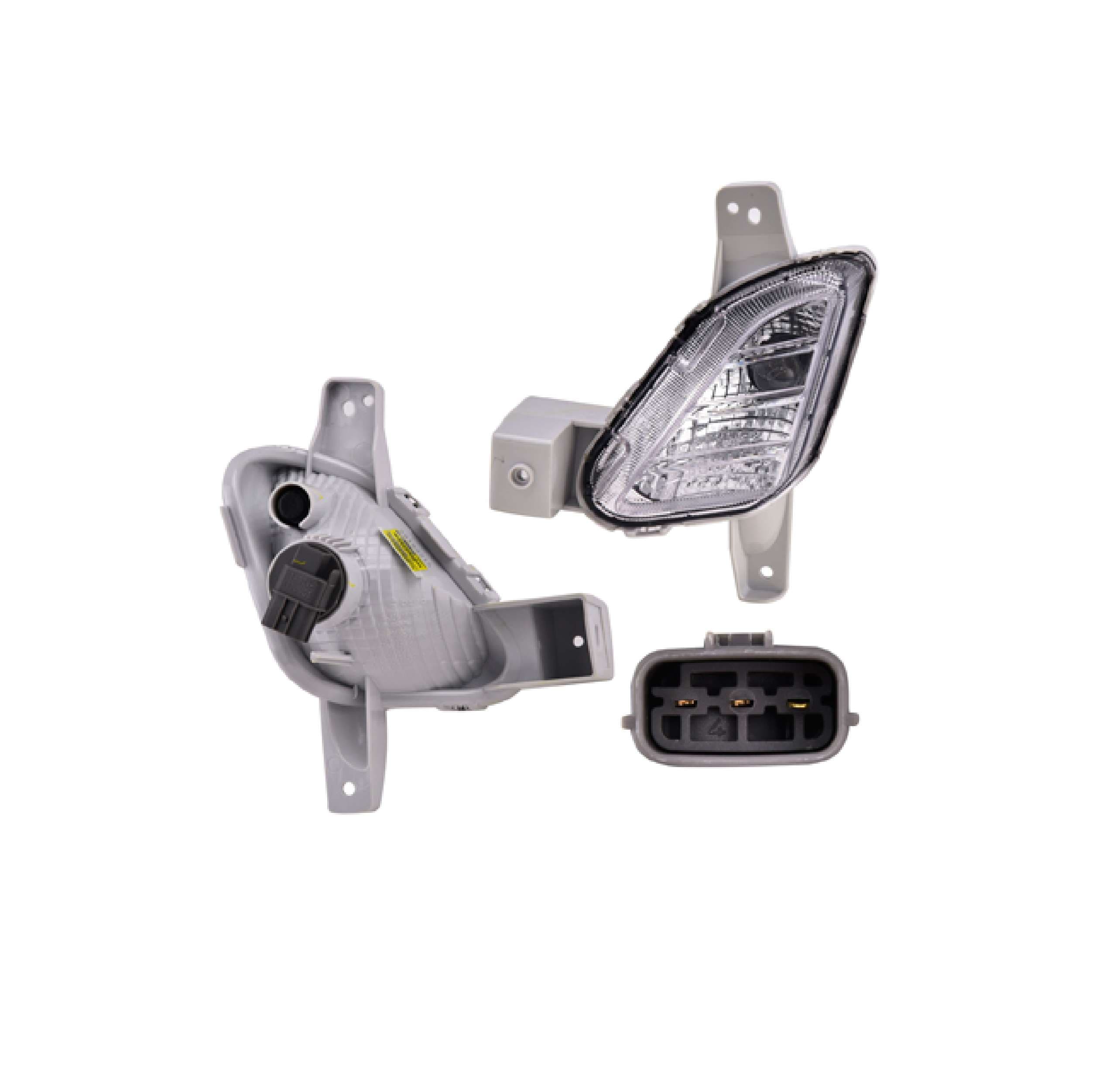 Cuarto Frontal Luz De Dia Izquierdo P/Hyundai Sonata Gl / P/Hyundai Sonata Gls / P/Hyundai Sonata Limited / P/Hyundai Sonata Se / P/Hyundai Sonata Sel 2018-2019 Depo