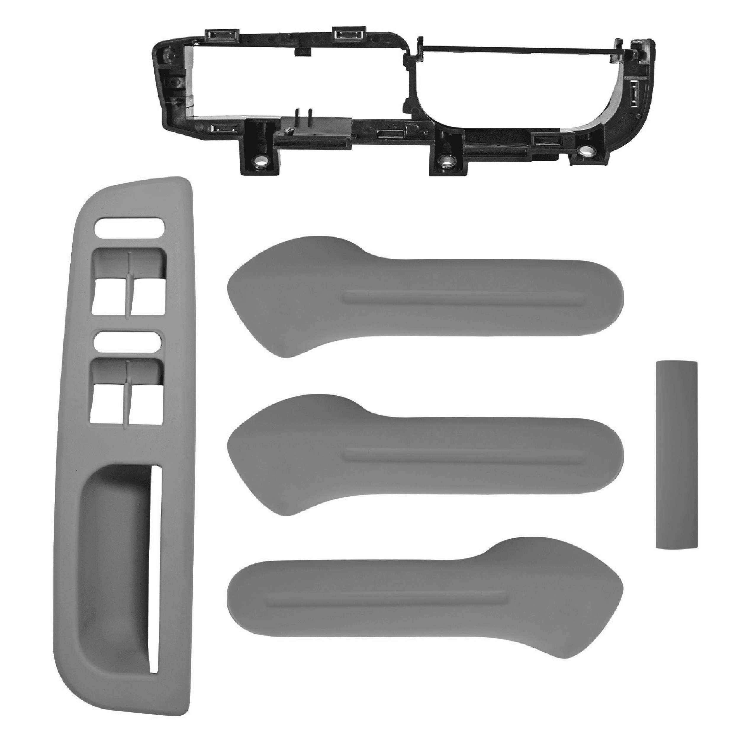 Manija Interior Volkswagen Jetta Clasico 2008-2015 Lisa Gris Plastico Solo Mango Derecha/Izquierda Manijauto