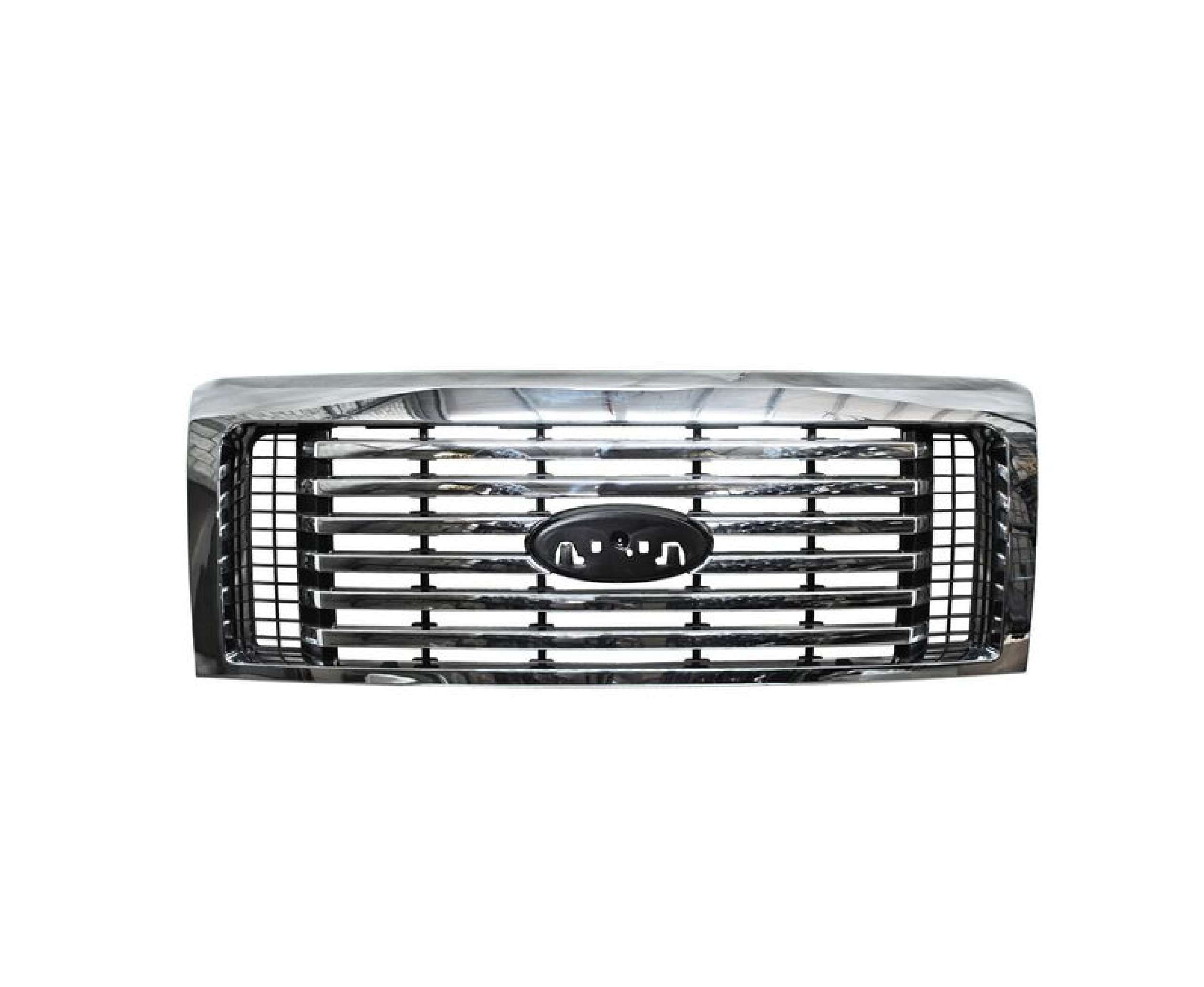 Parrilla Ford F-150/Lobo Xlt 2009-2012 Cromada Pat Usa