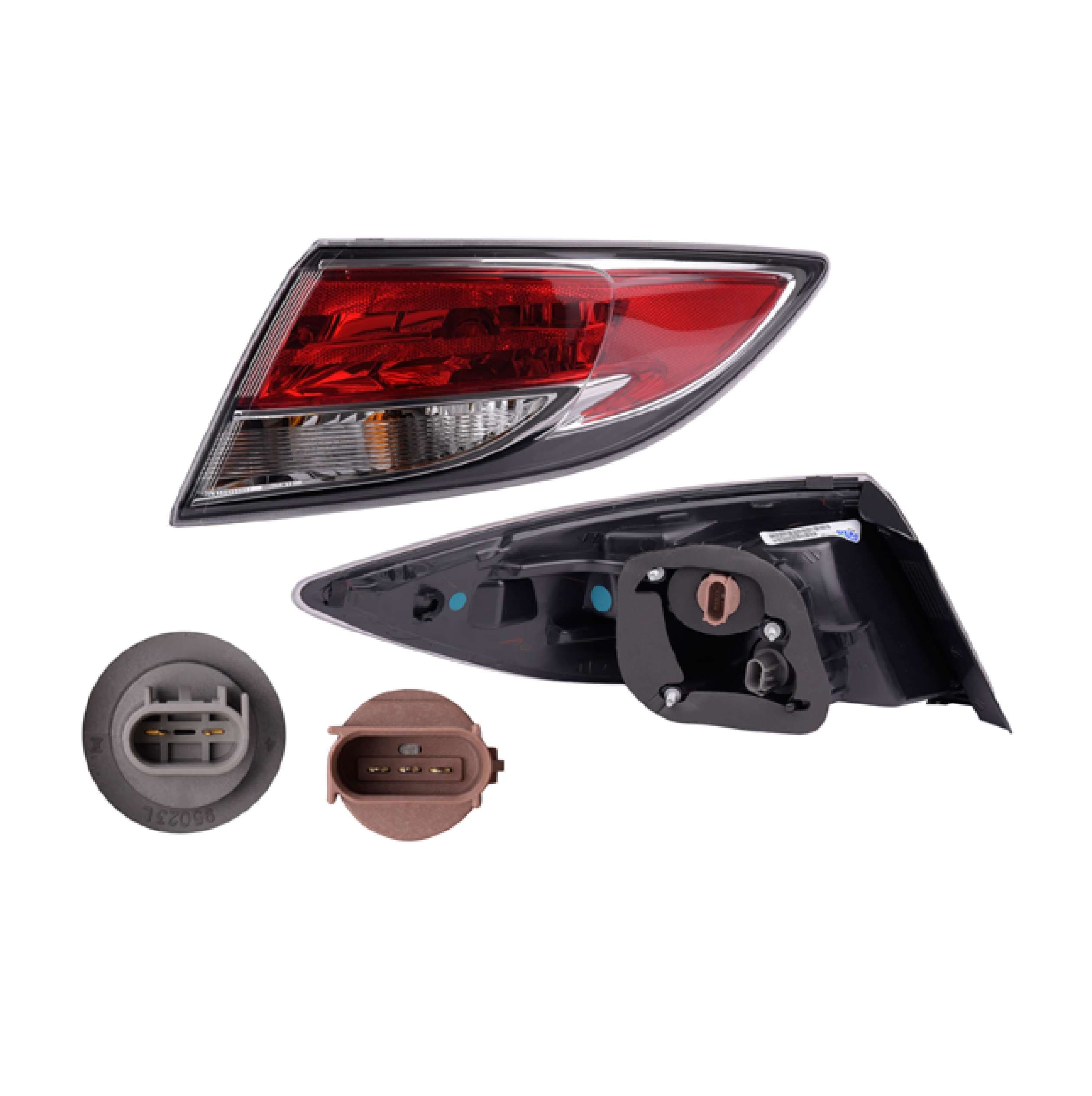 Calavera Exterior Mazda 6 2009-2013 Depo Derecha