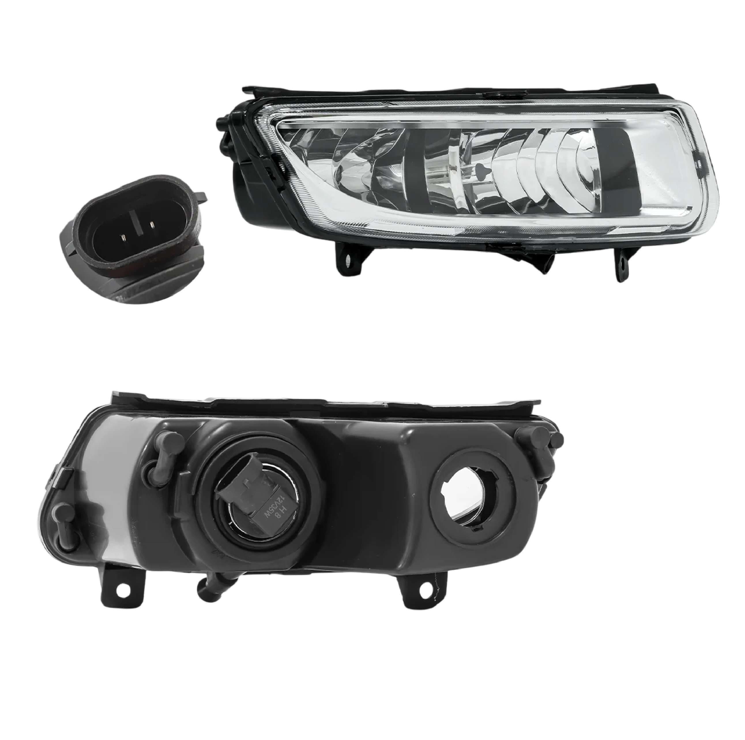 Faro niebla derecho Volkswagen Vento 2016-2019 para 2 focos cromado