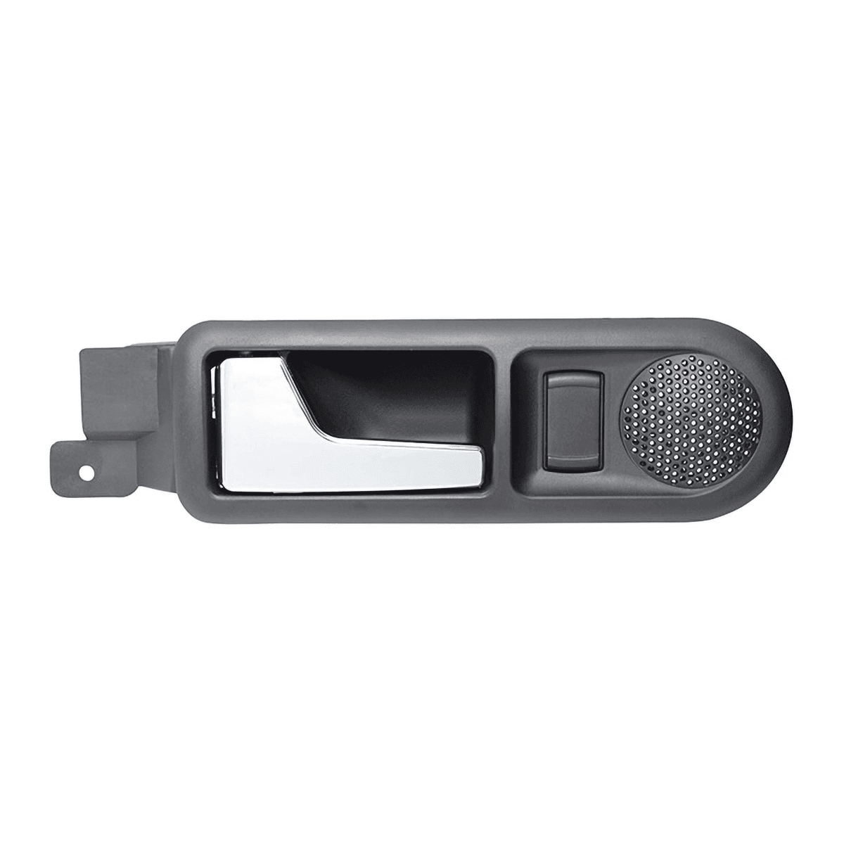 Manija Interior Volkswagen Jetta Clasico 2008-2015 Con Hoyo Para Cristal Y Bocina Negra/Cromo Plastico Vidrio Electrico Izquierdo Trasera Hushan