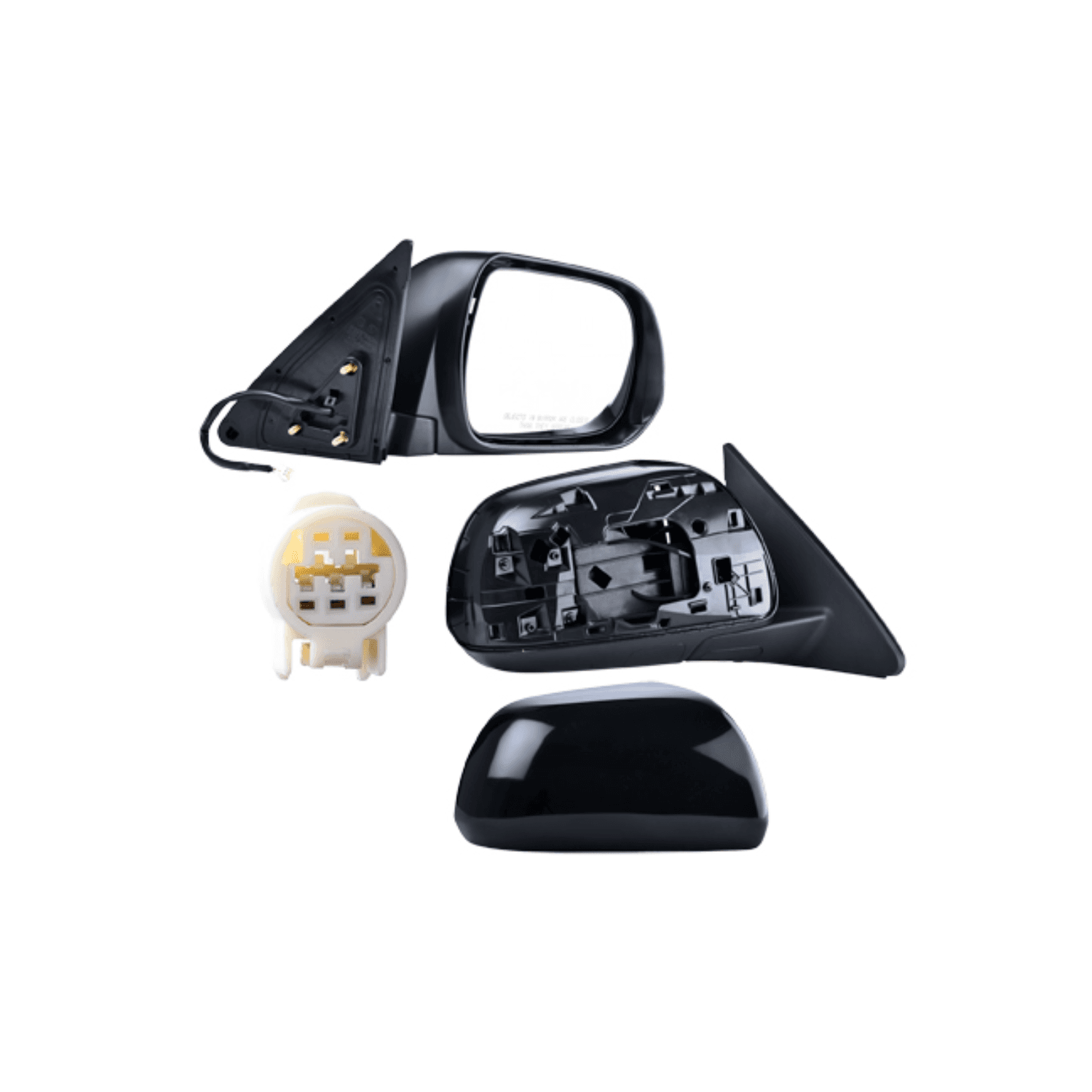Espejo Derecho 3 Pines Para Pintar Toyota Highlander Sport / Toyota Highlander Limited / Toyota Highlander Base / Toyota Highlander Se / Toyota Highlander Hybrid 2008-2013