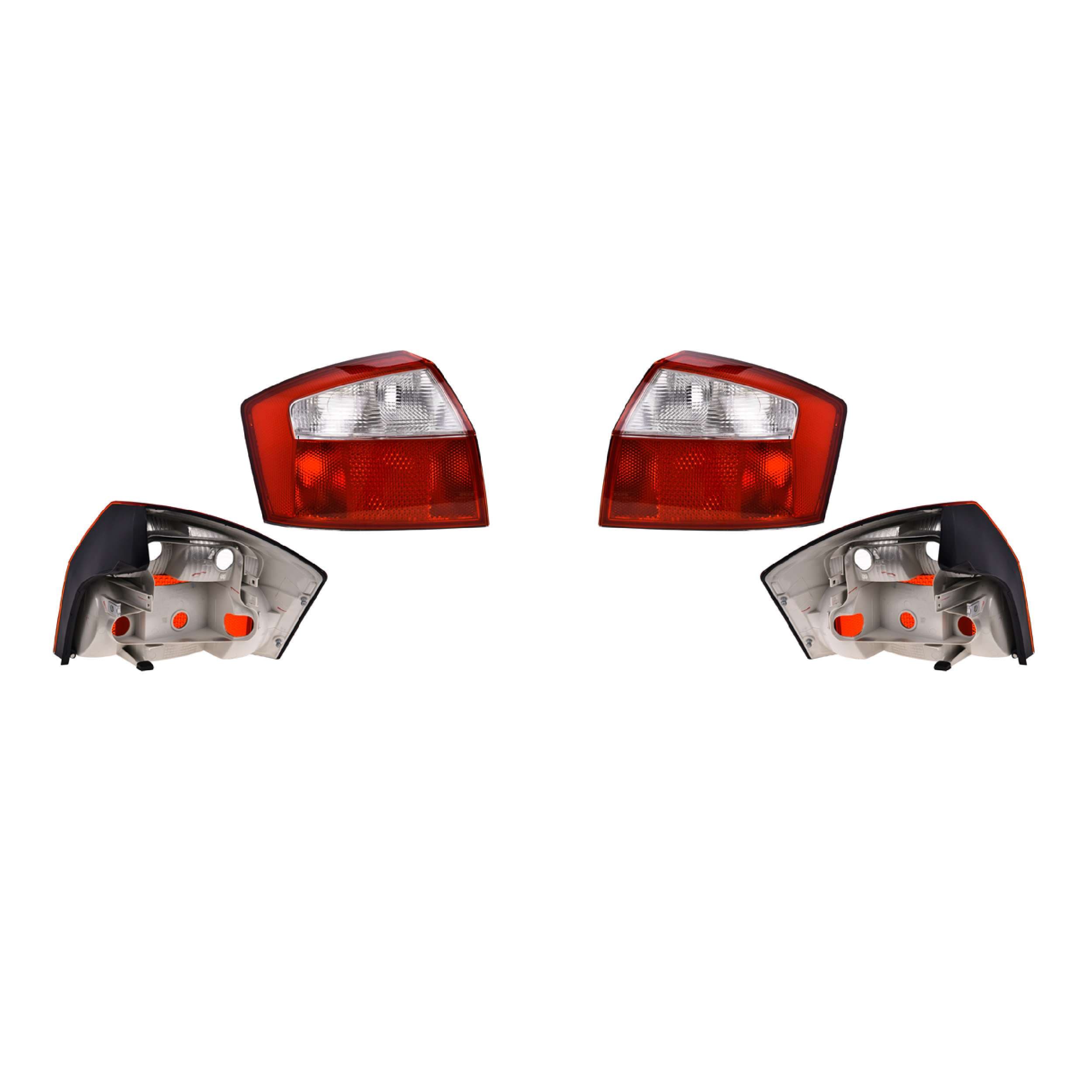 Par Calaveras Audi A4 Sedan 2002-2004 Depo