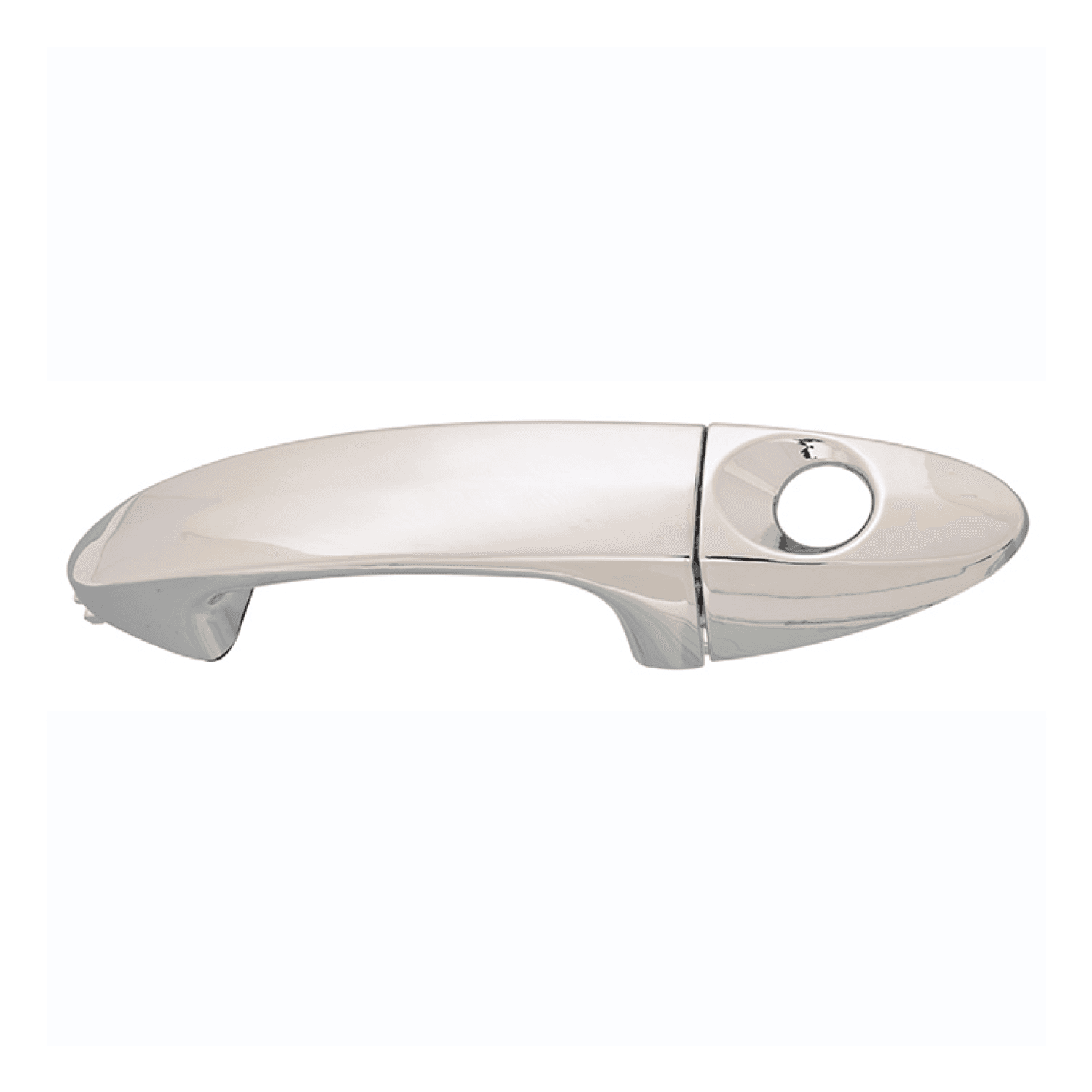 Manija Exterior Ford Ecosport 2013-2017 Con Hoyo Para Llave Cromada Plastico Izquierdo Delantera Hushan