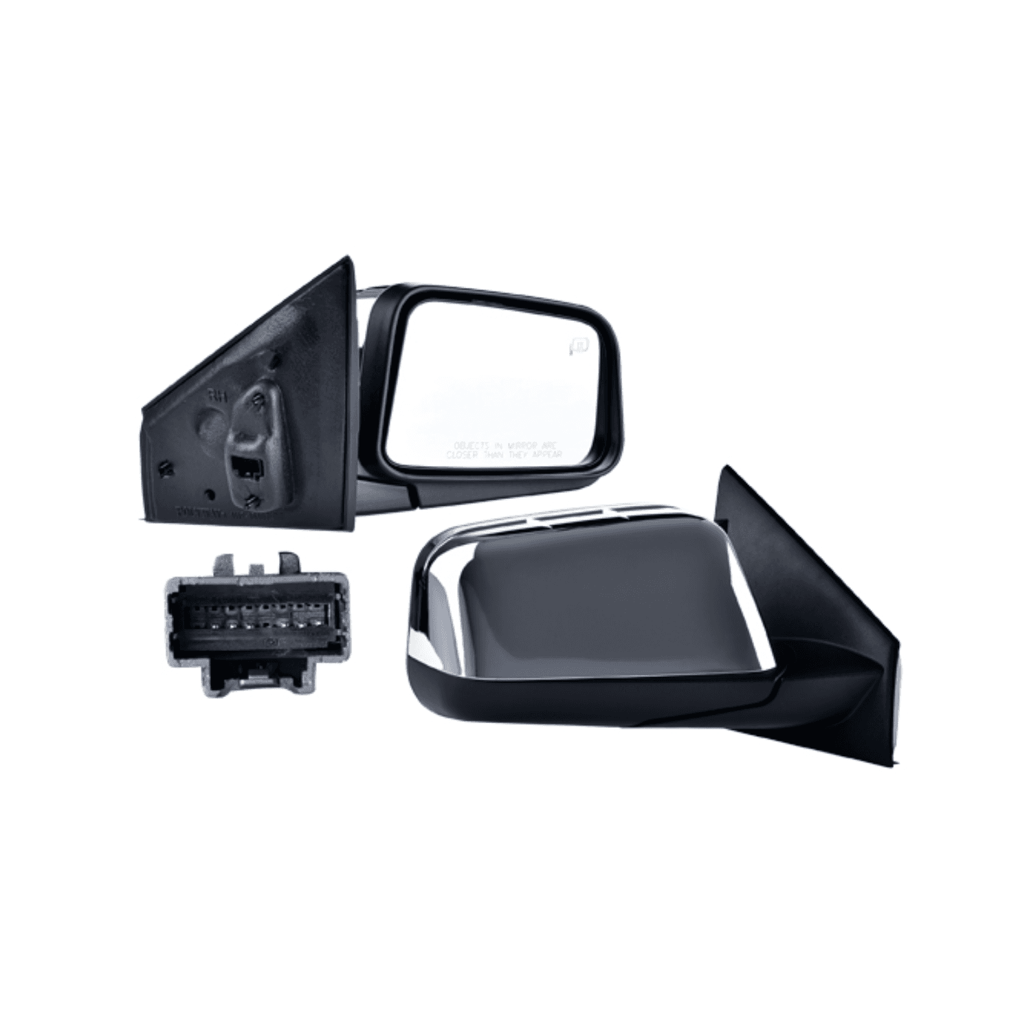 Espejo Derecho Cromo Con Luz Ford Edge Sel 3.5 / Ford Edge Se 3.5 / Ford Edge Limited 3.5 2007-2011