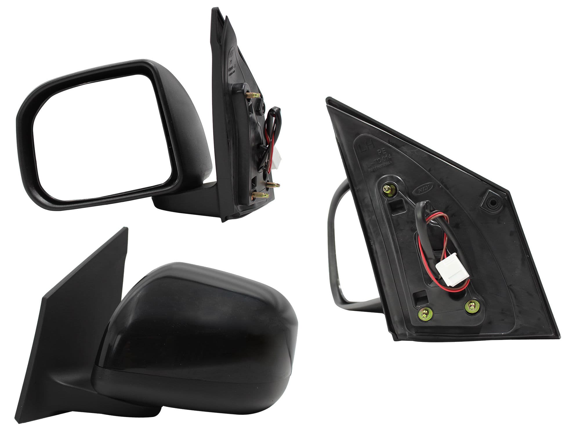 Espejo Izquierdo Toyota Avanza 2012-2019 3 Pines Eléctrico Para Pintar