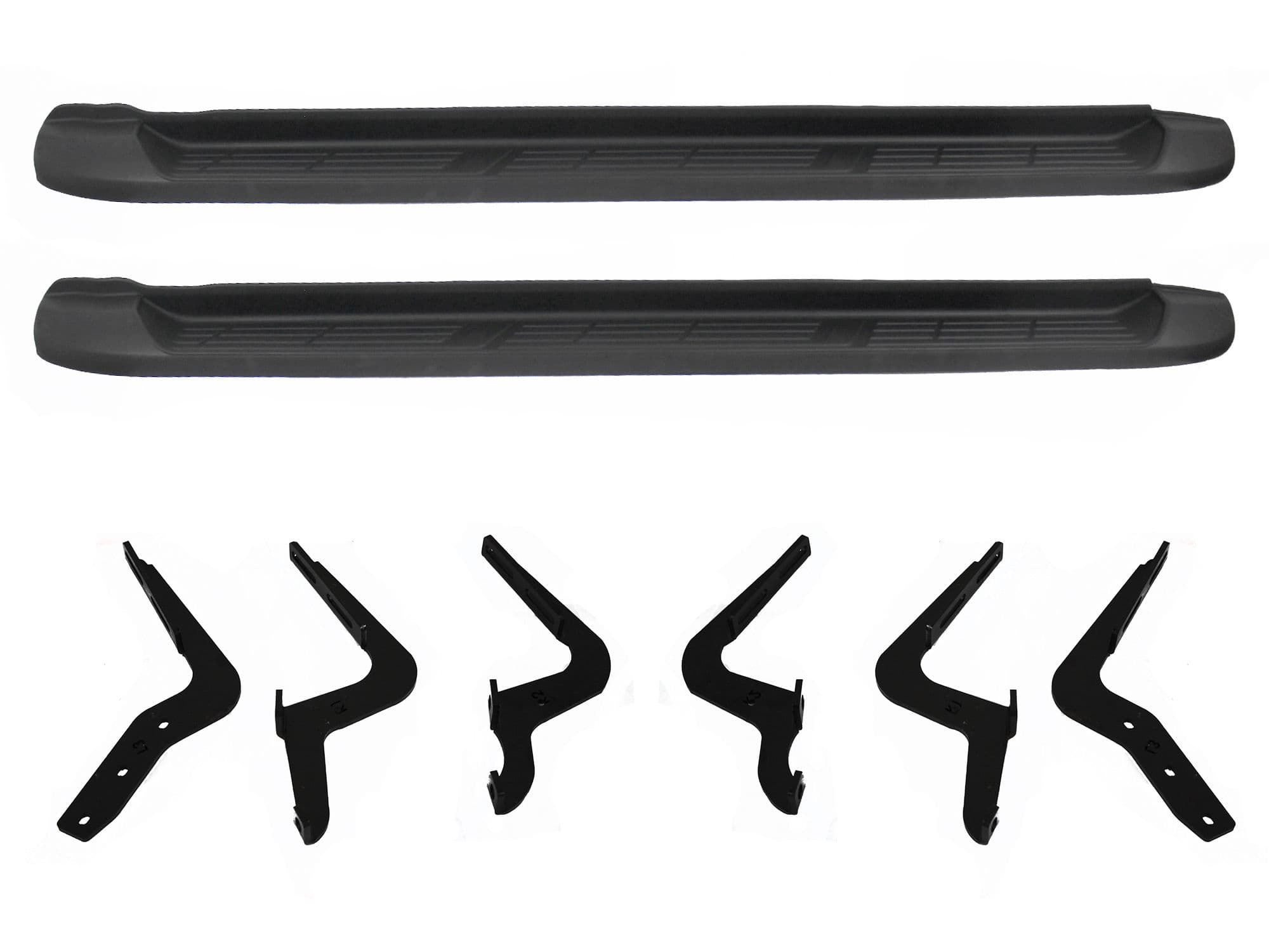 Estribo Lateral Der/Izq Plastico C/Bracks (Lujo) Toyota Hilux 4Wd 2016 2020
