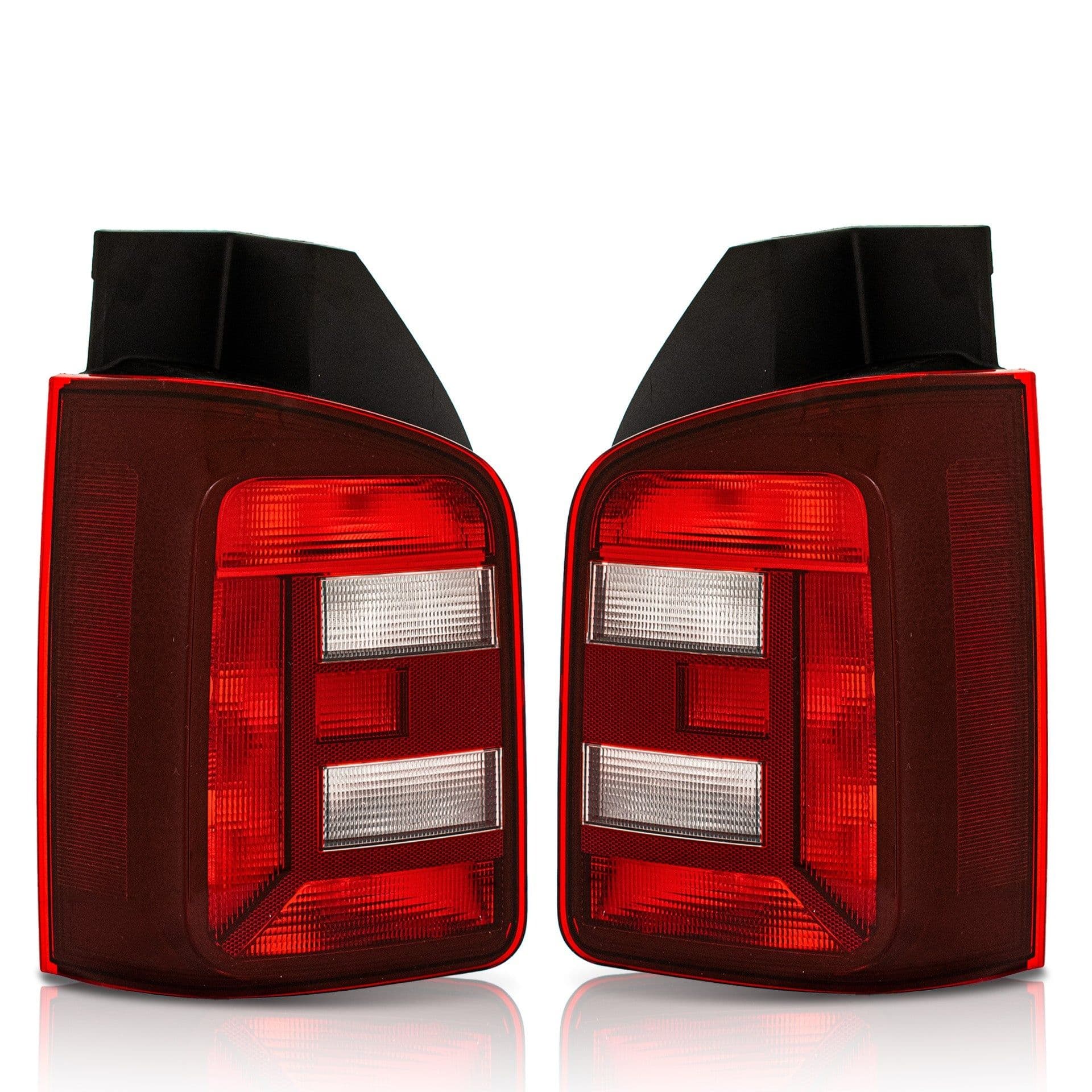 Par Calaveras Volkswagen Transporter Cajuela Doble Obscuras 2016-2020