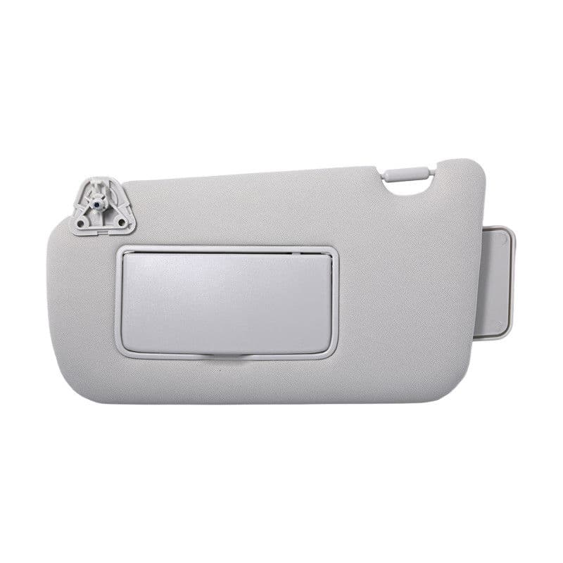 Visera Nissan Sentra 2013-2019 Con Espejo Sin Luz Gris Claro Tela Tipo Original Izquierdo Delantera Manijauto