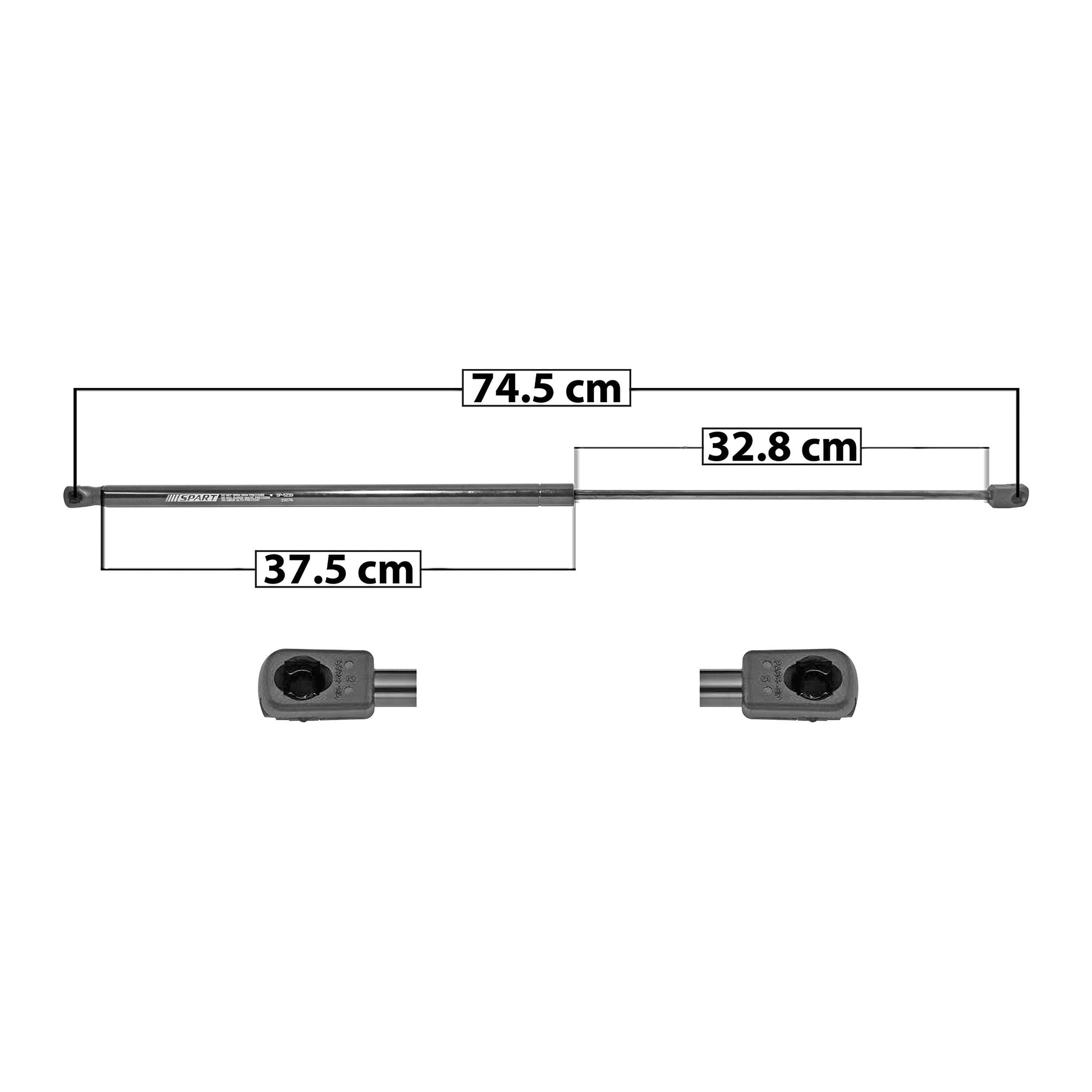 Amortiguador Cofre Audi A3 2014-2020 Derecha Spart