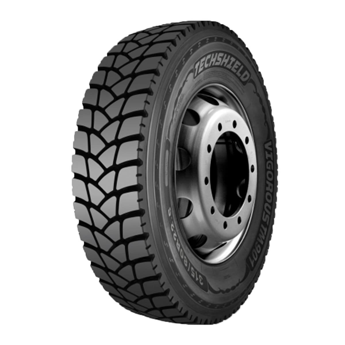 Llanta 315/80R22.5-20C 157/154M Techshield Vigorous Tm901 Camion
