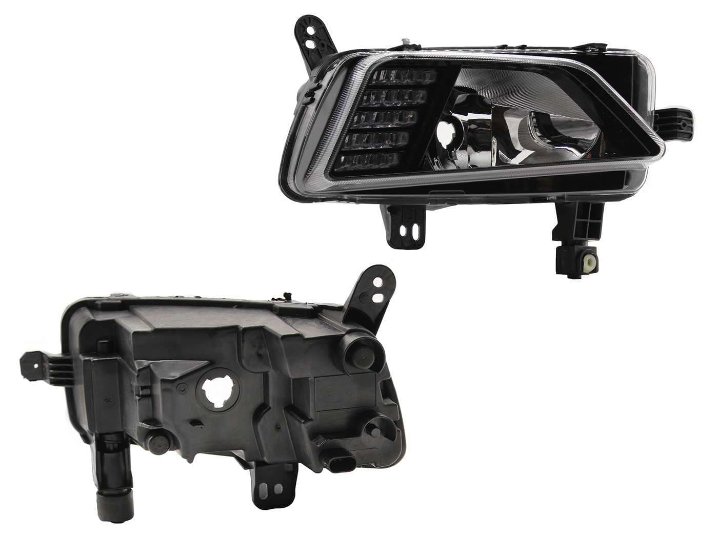 Par Faros Niebla Volkswagen VIRTUS 2020-2022 Con Foco Con Led