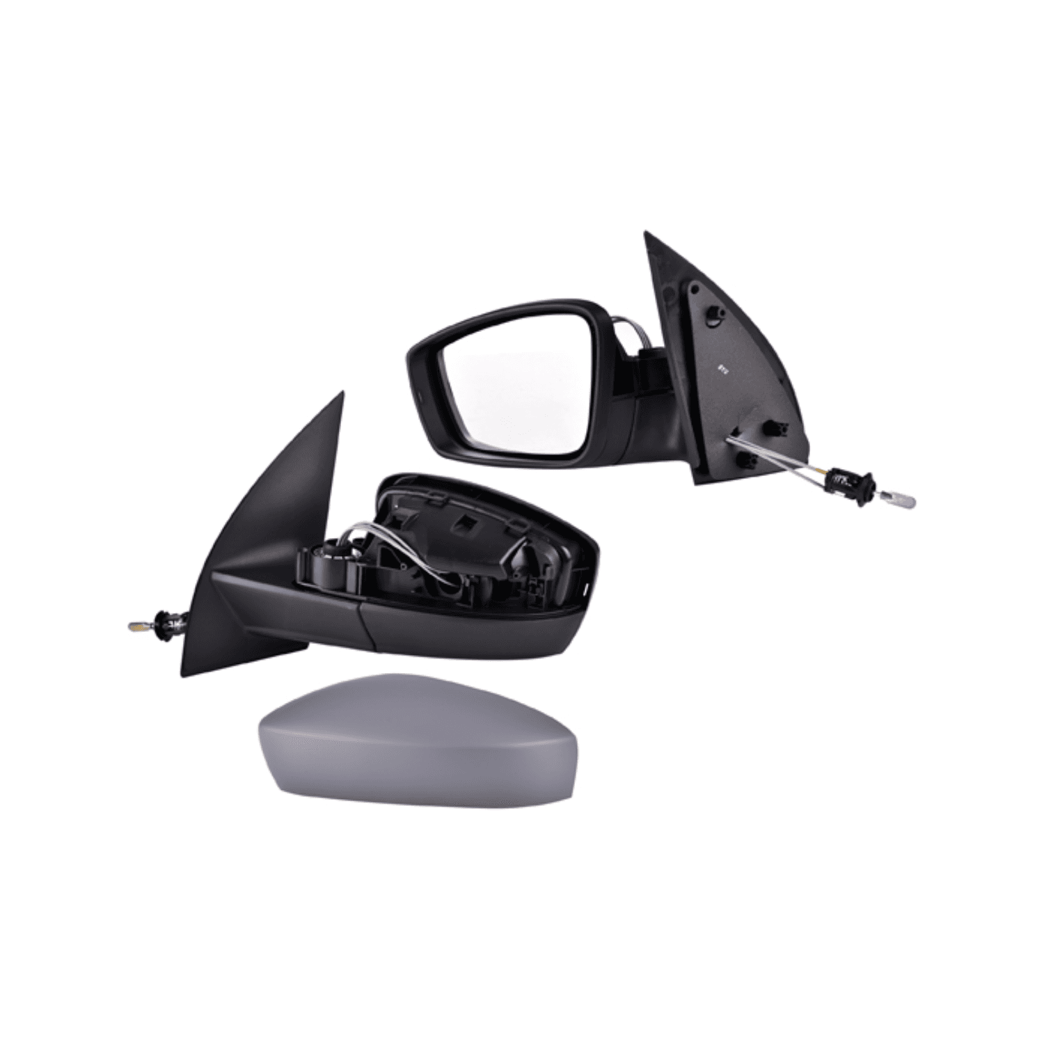 Espejo Izquierdo Con Control Para Pintar Volkswagen Gol / Volkswagen Saveiro 2013-2020