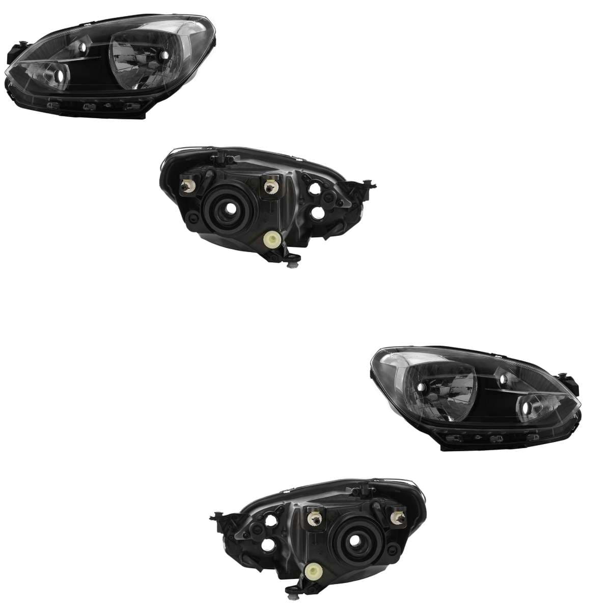 Par Faros Volkswagen UP 2018-2019 Fondo Negro Un As