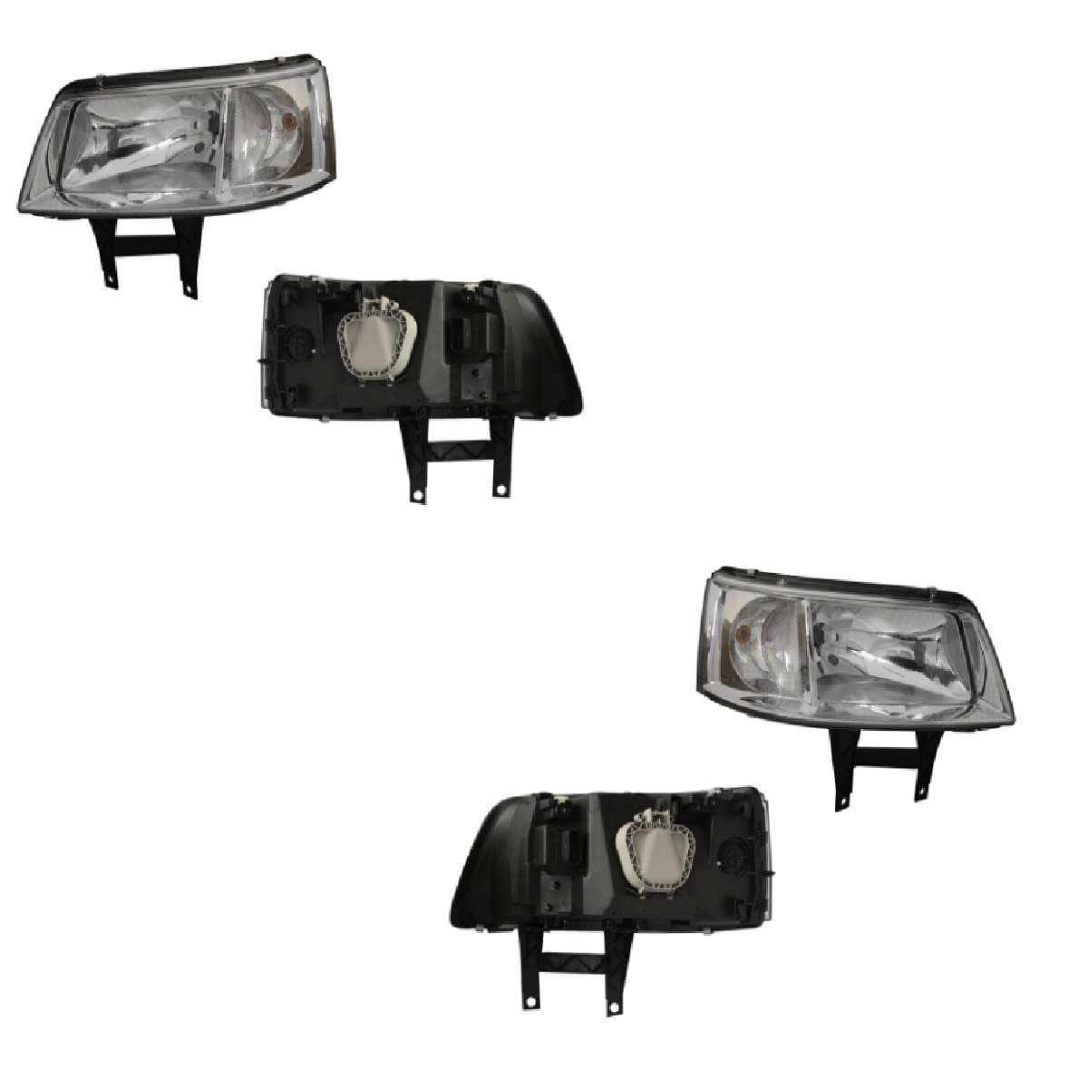 Par Faros Volkswagen LUPO 2004-2009 Fondo Cromado Un As