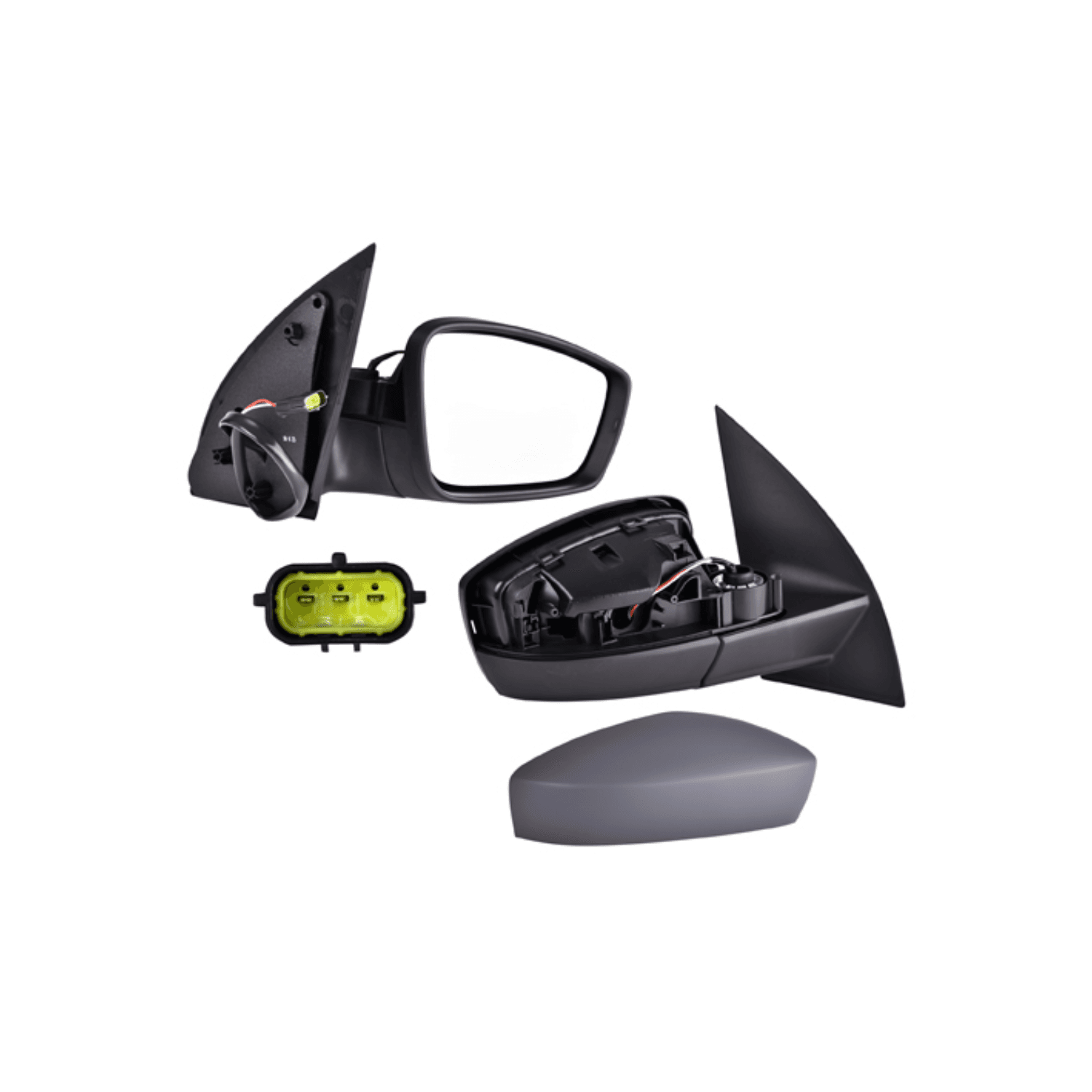 Espejo Derecho Electrico Para Pintar Volkswagen Gol 1.6 2013-2020 / Volkswagen Saveiro 2014-2020