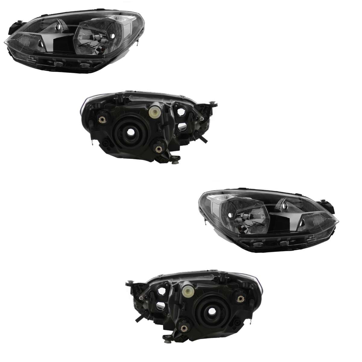 Par Faros Volkswagen VIRTUS 2020-2022 Fondo Negro