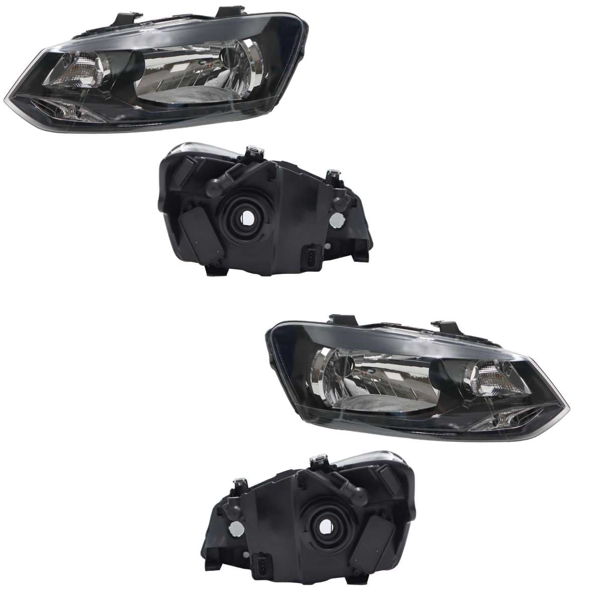 Par Faros Volkswagen UP 2016-2017 Fondo Negro Un As