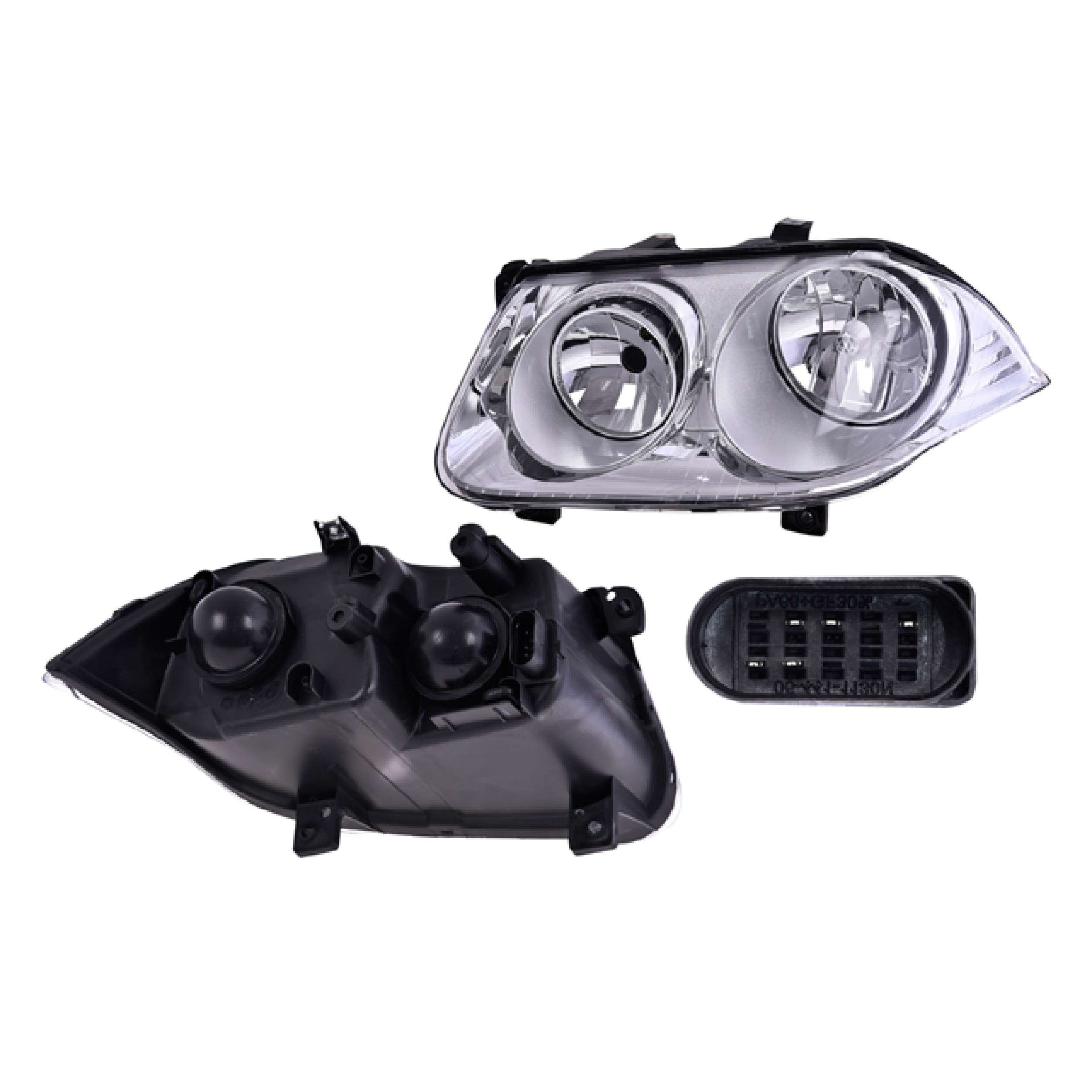 Faro Izq Vw Jetta Clasico F/Cromo P/Halogeno 2014 2015 Depo