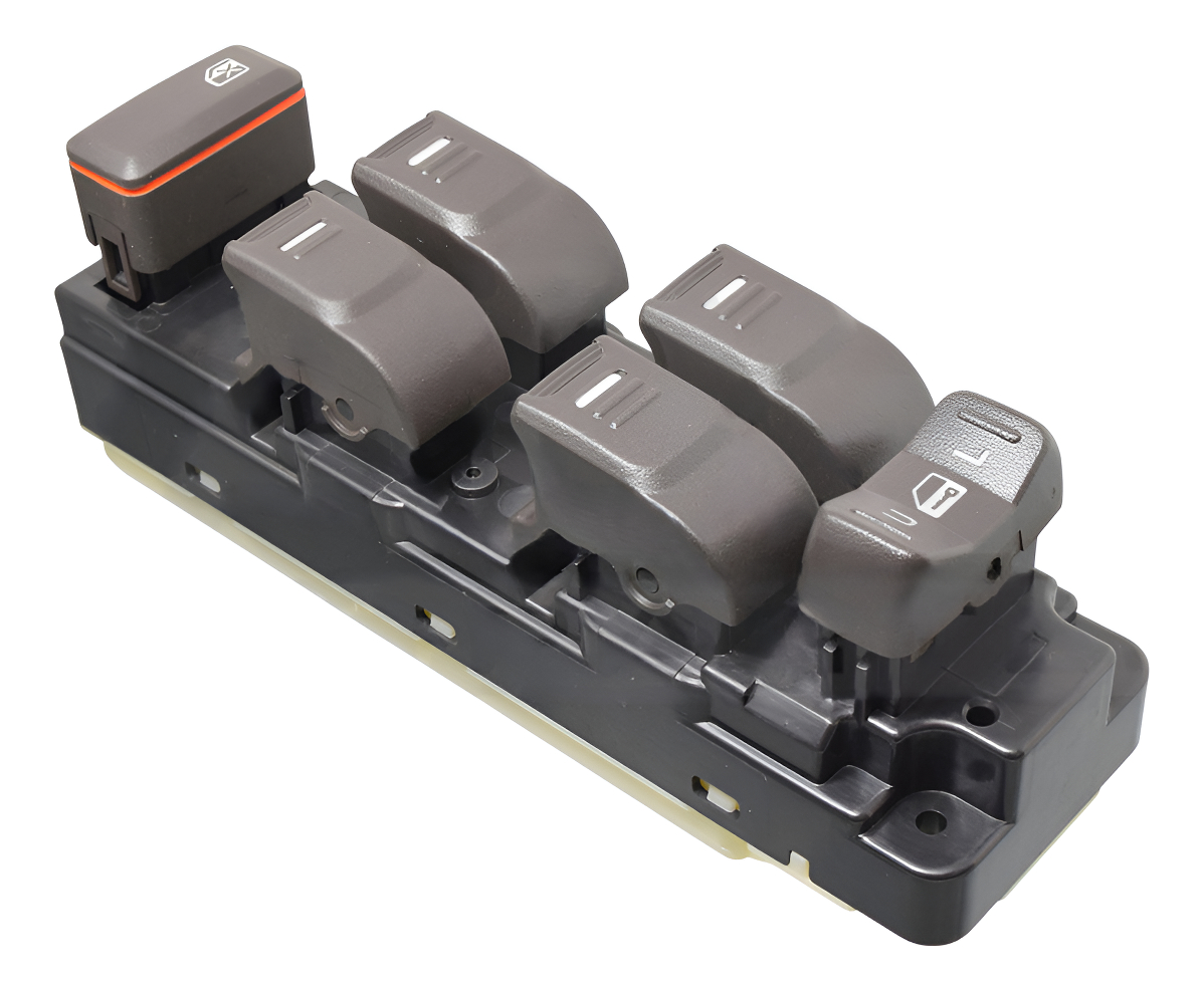 Control Elevador Cv Colorado 4-12 22 Pins 6 Teclas Gris 12Vcc Delantero Izq Mnj
