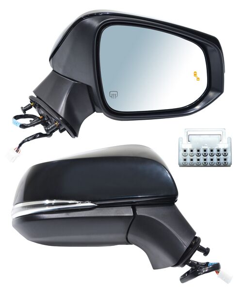 Espejo Corolla Croos 2022-2023 Elect P/Pint C/Direcc C/Sensor Punto Ciego C/Desemp 8 Pines 230908 Der